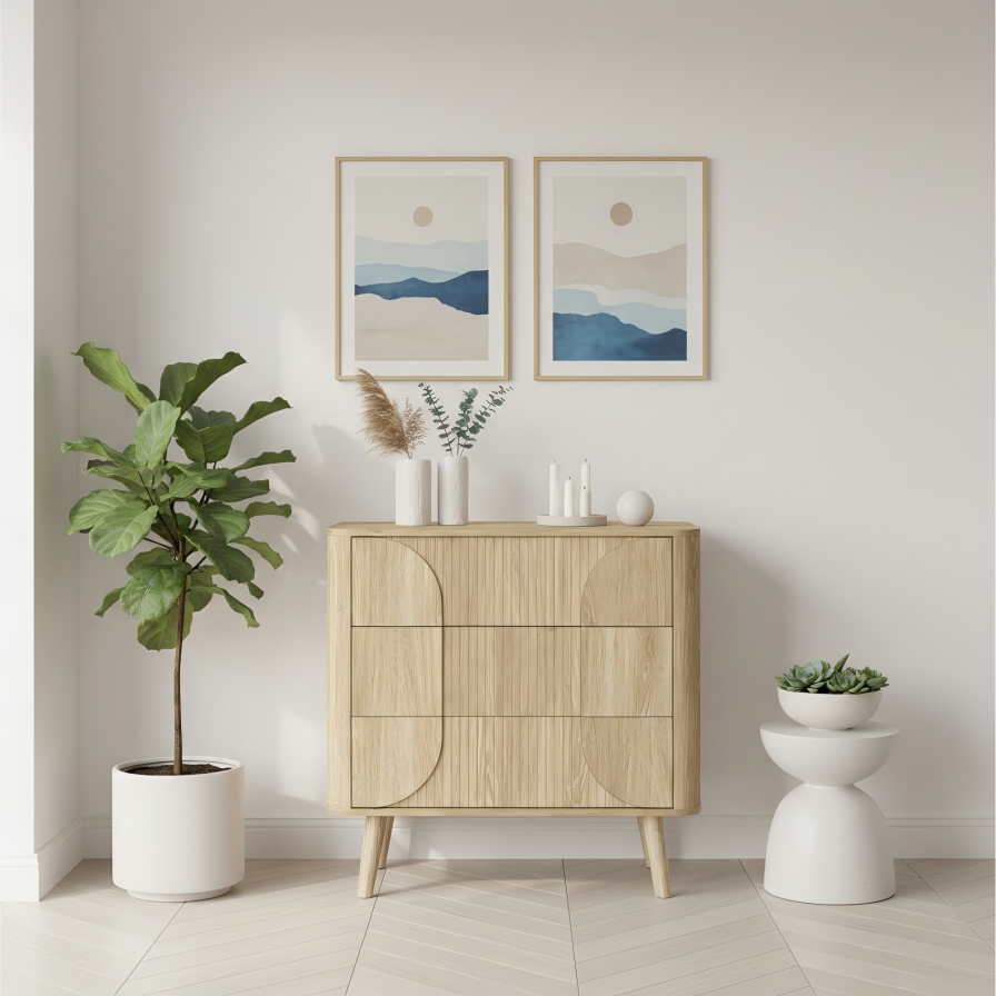 Lunara 3-Drawer Cabinet